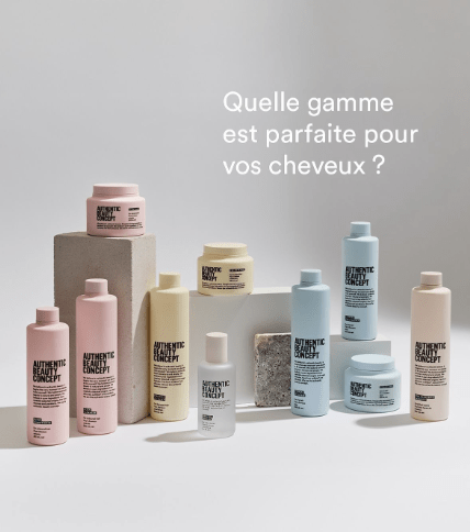 L'Histoire d'Authentic Beauty Concept : Quand la Beauté Rencontre la Simplicité et l'Éthique Histoire d'Authentic Beauty Concept : Une marque alliant beauté, simplicité et éthique pour des cheveux sains et naturels.