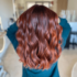 Cheveux colorés