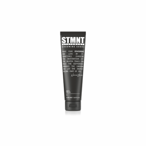 GEL STMNT 150ml - Gel coiffant avec fixation forte pour des coiffures structurées et brillantes.