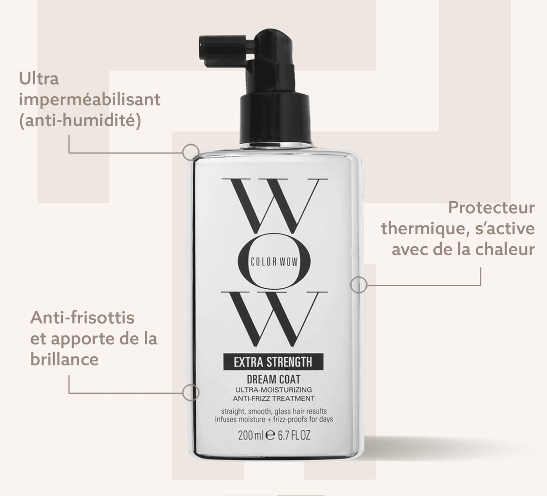 Pop & Lock High Gloss Finish – Color Wow - Sérum pour des cheveux lisses et brillants.