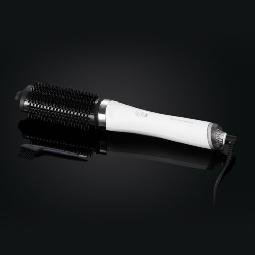 ghd Duet Blowdry, brosse soufflante 2-en-1 pour un séchage et coiffage simultanés sans dommage thermique.